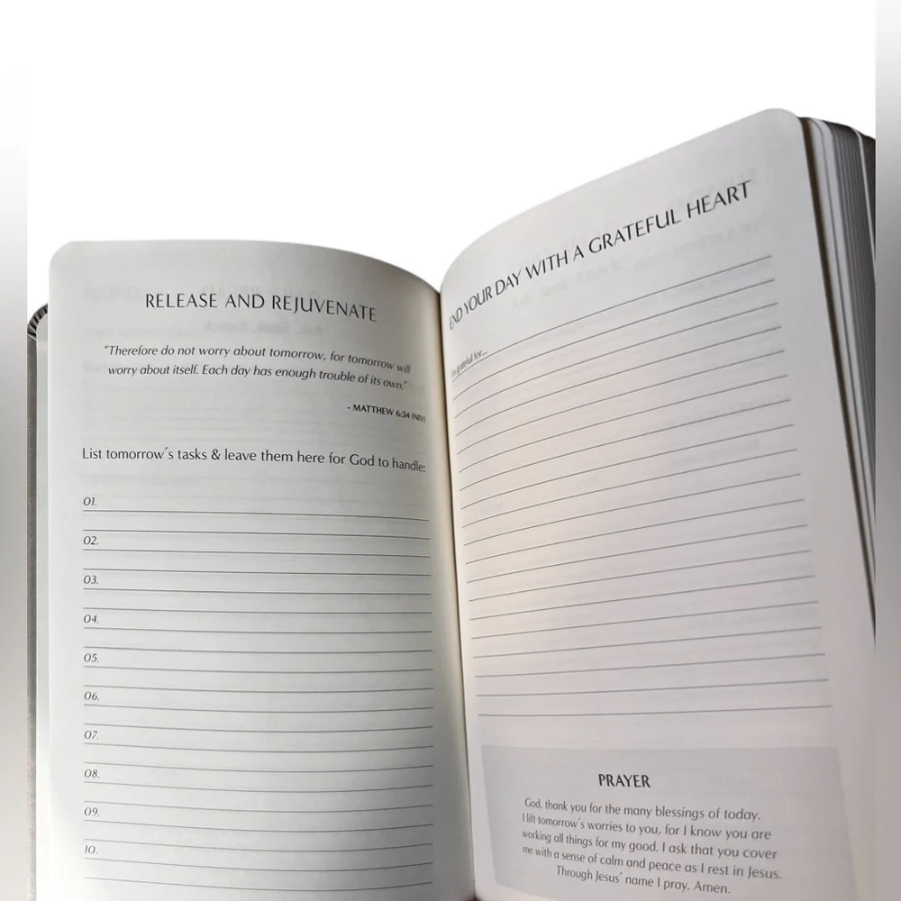 Faith in Her Embossed Hardcover Christian and Planner Journal